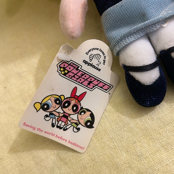 Vtg Powerpuff Girls BUBBLES PLUSH  NWT - Picture 4 of 4